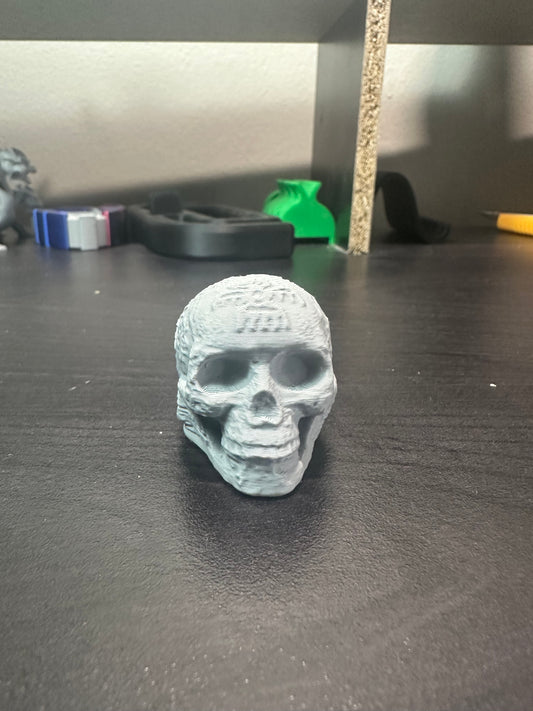 Aztec Death Whistle Keychain – Mini Skull Sound Charm
- MADE TO ORDER